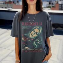 Vintage Barbarella TShirt: Retro Sci-Fi Jane Fonda LGBTQ Tee S black