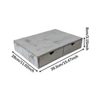 Pod Storage Holder, Countertop Organizer, 2 Drawers for Home, Coffee Bar, Kitchen