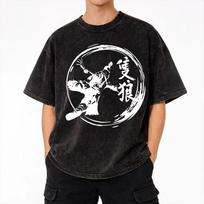 Sekiro: Shadows Die Twice Washed T Shirts Streetwear Hip Hop Novelty T-Shirts  Tees for Men Women Cotton Harajuku M black