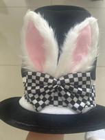 Triušio Kostiumas Ponas. Triušio Balto Triušio Kepurė Cosplay Rekvizitas Aksesuarai 5 dalių Rinkinys Aksesuarų Rinkinys Ecoparty kostiumas vyrui One Size&Star Wars white