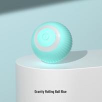 VZZS Smart Rechargeable Cat Toy Ball mėlyna