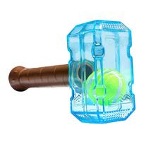 Hammer-Shaped Squeaky Pet Toy, - Toy for Interactive Play One Size mėlyna