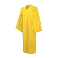 Unisex choro chalatai bažnyčios krikšto sutvirtinimo kostiumui, baigimo suknelė klebono ir teisėjo chalatai XL yellow