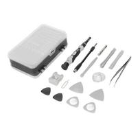 Elektronikos atsuktuvas 115 viename Magnetinis Mini Tikslumo atsuktuvas rinkinys su dėžute PC Mobiliojo telefono Laikrodžio remontui white
