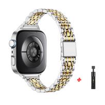 Laikrodžio apyrankė Huawei Fit 3/4/4 Pro dviejų spalvų nerūdijančio plieno laikrodžio apyrankė, komplekte su laikrodžio nuėmimo įrankiu, aukštos kokybės metalinė apyrankė FOR HUAWEI FIT3 gray