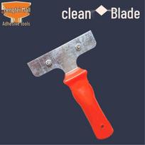 Versatile Scraper & Putty Knife for Cleaning and Decorating 20* Plastic + Metal gray