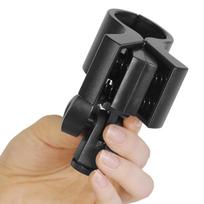 1 vnt. Universalus didelis mikrofono laikiklis-spaustukas su 3/8 adapteriu 3-6 cm mikrofonui one size black