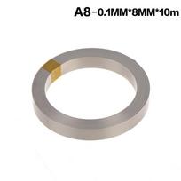 5M/10M 0.1Mm 4/5/7/8Mm Nickel Plated Strip 18650 Battery Nickel Sheet Plate Connector Steel Belt Spot Welding Battery Welder 0.1mm x 8mm x 10m