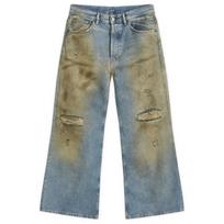 Acne Studios Distressed Loose Fit Jeans B00317-AUZ 28/32 gray