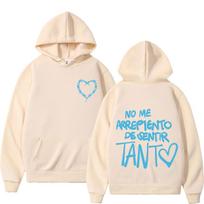 Karol G No Me Arrepiento De Sentir Tanto Album 2026 Hoodie Men Women Fashion Pullover  Aesthetic Trend Oversized Sweatshirts M beige