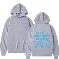 Karol G No Me Arrepiento De Sentir Tanto Album 2026 Hoodie Men Women Fashion Pullover  Aesthetic Trend Oversized Sweatshirts XXXL gray