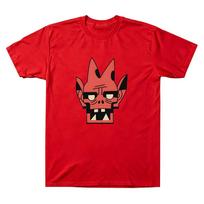 Gorillaz Murdoc Niccals Sad God Cosplay T Shirts Unisex Pure Cotton Short Sleeve Tee Loose Casual O-neck Music Fan Tops Clothes L raudona