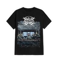 Non Est Deus Last Supper T shirt •Non Est Deus Band Tee •Non Est Deus Hoodie •Non Est Deus Tour Shirt •German Black Metal Band Shirt XL gray