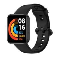 Riešinė laikrodžio apyrankė, skirta „Xiaomi“, skirta „Redmi Watch 2“ / „Mi Watch Lite“ dirželiui laikrodžiui2 „Smart Band“ apyrankės priedai Redmi Watch 2 Lite juoda