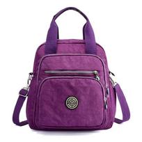 Moteriška kuprinė Neperšlampama madinga moteriška kuprinė laisvalaikiui nešiojamojo kompiuterio kuprinė Mochila Masculina daugiafunkciniai mokykliniai krepšiai One Size tamsiai violetine spalva
