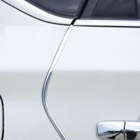 Automobilio durelių kraštų įbrėžimų apsaugos juostelės, apsauginės šoninės durys, lipnios įbrėžimų apsaugos, apsaugančios nuo susidūrimo, PVC galvanizavimo juostelės 10M sidabras