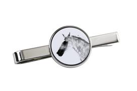 Barb Horse - tie clip with a horse, personalized tie clip, a unique gift for a man from the Art-Dog brand sidabras