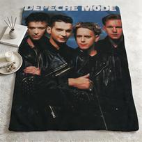music D-Depeche Mode-E Throw Warm Soft Flannel Blanket, Multi-use for Sofa Bed Camping Travel Nap 100cmx150cm
