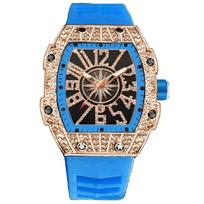 Richard Vyriškas visiškai automatinis madingas laikrodis su deimantais ir kalendoriumi Watch Only black