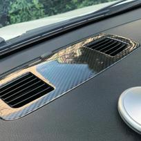 Car Interior Airvent Outlet Trim Sticker Cover Central Control Trim Panel Cover Carbon Fiber For Bmw 3 Series E90 E92 2005-2012 juoda