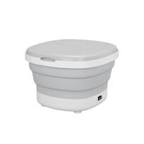 Foldable Foot Bath Massager Smart Roller Massage Portable Bathtub Foaming Foot Soaking  with Lid Massage Bucket Collapsible balta