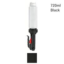 480ml Sauce Squeezer Plastic Sauce Dispenser Enduring Salad Dressing Bottle  For Hamburger 720ml Black white