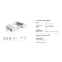 UBPET C31 XXL Self-Cleaning Cat Litter Box – Automatic Litter Box with App, Large Capacity, Built-in Deodorizer