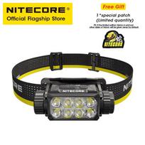 NITECORE HC75 UHE E-focus Work Headlamp 3000 Lumen USB-C Rechargeable Headlight Spotlight Flooding,5500mAh 21700 Li-ion Battery