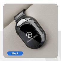 Naujas automobilio saulės skydelio akinių laikiklis Laikymo spaustukas Neslystantis Mercedes Benz B/C/E/S klasės W203 W204 W205 W210 W211 W212 priedams gray