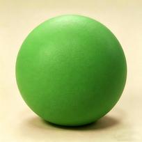 Vaikų tylus PU treniruočių kamuolys patalpoms green