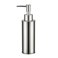 304 Stainless Steel Hotel Shower Gel Hand Sanitizer Bottle Press Wall Mounted Soap Dispenser Shampoo Moisture Bottling Bathroom G gray