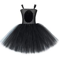 Girls for Black Panther Cat Tutu Dress Costume Halloween Carnival Party Animal Dress Up Clothes Outfit with Ear Bowtie Tail 9T black