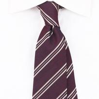 Vyriškas Kaklaraištis Retro Tamsiai Raudonas Britiškas 8cm Aukšto Stiliaus Kostiuminis Profesionalus Verslo Dryžuotas Vestuvių Jaunikis Vestuvių Tendencija gray