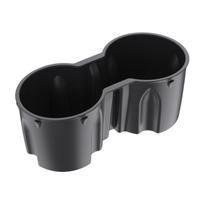 Car Central Control Cup Holder Non-slip Base Beverage Cup Holder Slot Limiter One Size juoda
