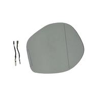 Heated Mirror Glass LH Driver Side With Backing Plate For Honda Odyssey 2014-17 white