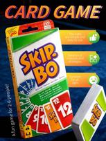 Skip-Bo Card Game - Fun Family & Friends Card Game for 2-6 Players (Suitable for All Ages) white