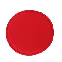 Minkštas 30 cm apvalus kėdės pagalvėlė, kempininis, plaunamas, apvalus taburetės čiužinys, vienspalvis sėdynės pagalvėlė namams, biurui raudona