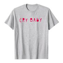 Vince Staples Cry Baby marškinėliai vasariniai trumparankoviai vyriški marškinėliai unisex gatvės stiliaus laisvi madingi apvaliu kaklu su grafika prekinis ženklas minkšti vyriški XS white