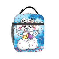 Diddl mouse Thermal Insulated Lunch Bags for Picnic  Portable Food Bag Container Men Women Cooler Thermal Lunch Box One Size black