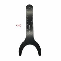 Portable Palatal Contraster Black Oral Black Background Board  For Dental Clinic gray