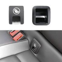 Car Child Seat Isofix Anchor Cover Cap Single Mount Base 57D887187A 2GG887233 Fit Tharu -2024 Karoq 2018-2025 Cover black