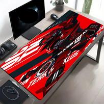 Apex Legends Print Mouse Pad, Anti‑Slip Desktop keyboard Mat, for PC Laptop Gaming Working Daily Use, Cool Festival Surprise Gift 30cmx60cm red