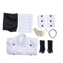 Metaphor ReFantazio Will Cosplay Costume, Protagonist Battle Suit Anime Role Play Outfit S white