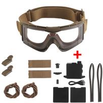 Tactical Goggles Anti Fog Air Defog Defogging Fan Anti-fog Kit Airsoft Shooting Motocross Mountaineering Protection Glasses2 T
