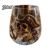 Maritime Style Gift Creature Tentacle Octopus Whiskey Pirate for Father Glass Sea Engraved Tumbler Embossed Nautical Birthday Anniversary B