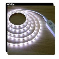 LED apšvietimas po spintele LED juostinė lempa su belaidžiu PIR judesio jutikliu 2835 virtuvės laiptų spintos lovos šoniniai žibintai 4M balta