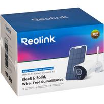 Belaidė apsaugos kamera Reolink Argus Eco B320 su saulės baterija, balta