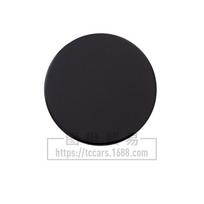 Lygūs anglies pluošto automobilių ratų lipdukai: 45 mm, 50 mm, 56 mm, 65 mm – pritaikoma asmeniniam modifikavimui 45MM black