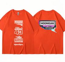 Ken Block 43 T-shirt Men's Clothes Fashion Design T-shirts Aesthetic Gothic Casual Cotton Loose Short Sleeve T Shirt Streetwear 2XL red