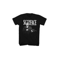 2025 Scarface Al Pacino Klasikinis Filmas Amerikietiški Trumpomis Rankovėmis Gangsterių Filmo Marškinėliai Tony Vyriški Moteriški Hip Hop Retro Gotikinis Viršus M black